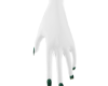 green nails