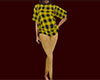 Yellow Plaid Outfit S F