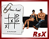 Tic Tac Toe -Couch/Black