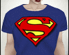 Superman Shirt Blue
