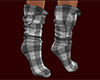 Gray Socks Plaid 5 (F)