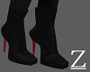 Z- Black Leather Boots