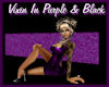 Vixin In Purple & Black
