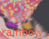 rainbow kitty tail