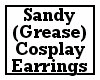 Sandy (Grease) earrings