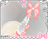 [Pup] Pink Bow Horn