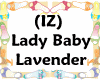 (IZ) Lady Baby Lavender