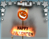 Hapy Halloween Sign Blue
