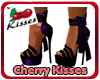 {CK} Purple Charm Heels