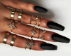 Gueriana B Nails & Rings