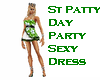 ~jr~St Patty Sexy Dress