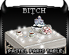 !B Paris Pastel Table