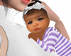 Mila baby in chest <p