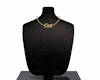 ced gold necklace