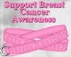 |C| Pink Cancer Bracelet