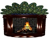 Peacock Fireplace