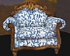 overstuffed chair blues