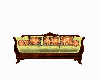 Wooden Green Couch