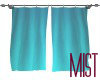 ! BLOWING CURTAINS: TEAL