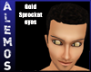 Gold Sprocket Eyes