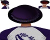 Purple Studded Bowlerhat