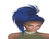 Elea blue ponytail