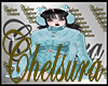 Elegante Winter azul