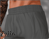 Wrecked Shorts I Grey
