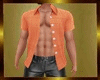 Open beach shirt  Salmon