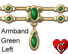 N* GreenGold Armband L