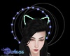 Green Pearl Cat Headband
