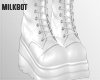 Chloe White Boots