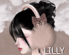 brown ear  ribbon