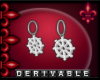 [D]Snowflake Earrings v3