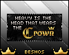 Heavy Crown Badge
