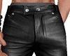 EL Black Leather Pants