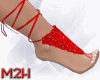 ~2~ Bikini Foot Red