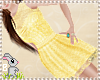 !B! Yellow Lacey Dress