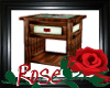 Spring Rose End Table