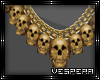 -V- Skull Necklace