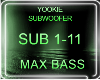 Yookie - Subwoofer
