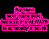 My Name