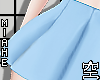 空 Skirt Blue 空