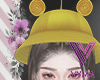 V! Yellow Cute Hat