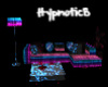 Hypnotic Rainbow Sofa