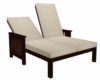 *MN* Brown Chaise Lounge