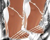 White-Gold Heels