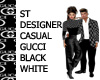 ST DESIGNER CASUAL G B/W