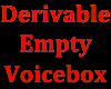 Derivable Empty VB 4 M/F