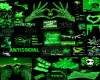 NUT. ANTISOCIAL GREEN